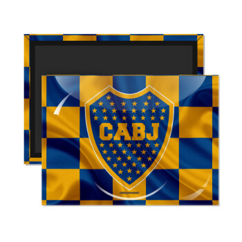 Club Atlético Boca Juniors, Ορθογώνιο μαγνητάκι ψυγείου διάστασης 9x6cm