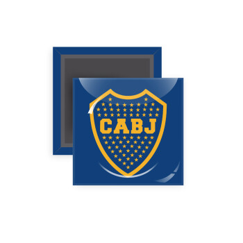 Club Atlético Boca Juniors, Μαγνητάκι ψυγείου τετράγωνο διάστασης 5x5cm