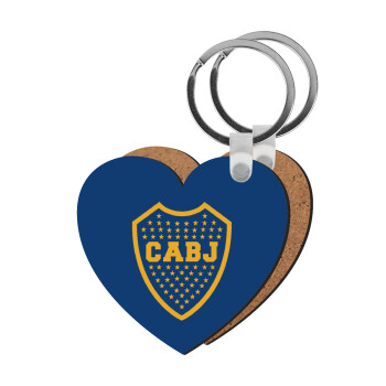 Club Atlético Boca Juniors, Μπρελόκ Ξύλινο καρδιά MDF