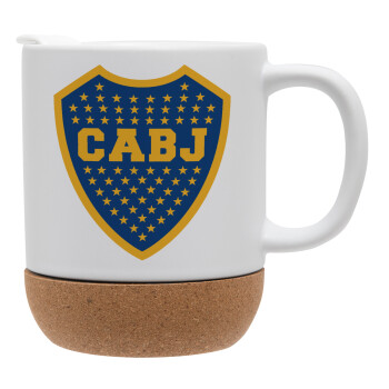 Club Atlético Boca Juniors, Ceramic coffee mug Cork (MAT), 330ml (1pcs)