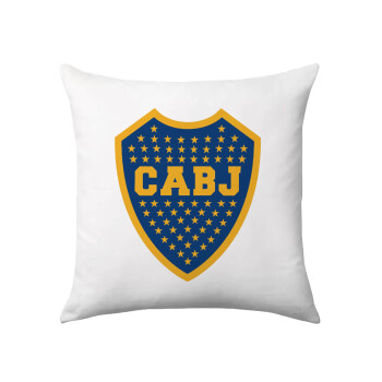 Club Atlético Boca Juniors, Sofa cushion 40x40cm includes filling