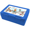 Children's cookie container BLUE 185x128x65mm (BPA free plastic)