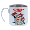 Mug Stainless steel double wall 400ml