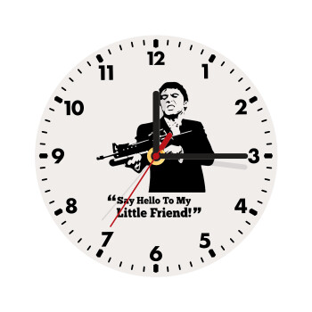 Scarface, Wooden wall clock (20cm)