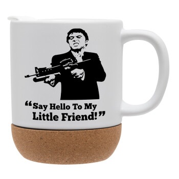 Scarface, Ceramic coffee mug Cork (MAT), 330ml (1pcs)