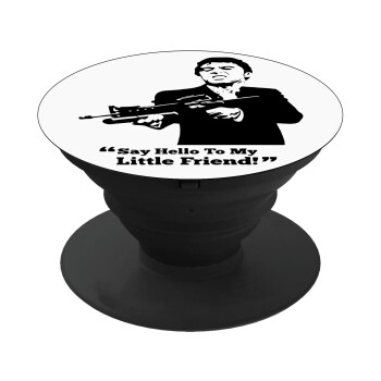 Scarface, Phone Holders Stand  Black Hand-held Mobile Phone Holder