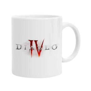 Diablo iv, Ceramic coffee mug, 330ml (1pcs)