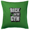 Sofa cushion Green 50x50cm includes filling