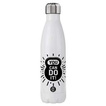 You can do it, Stainless steel, double-walled, 750ml