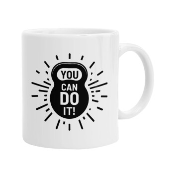 You can do it, Ceramic coffee mug, 330ml