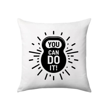 You can do it, Sofa cushion 40x40cm includes filling