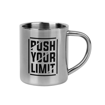 Push your limit, Mug Stainless steel double wall 300ml