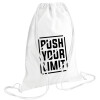 Backpack pouch GYMBAG white (28x40cm)