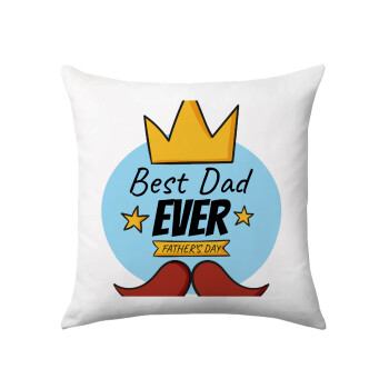 King, Best dad ever, Sofa cushion 40x40cm includes filling