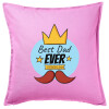 Sofa cushion Pink 50x50cm includes filling