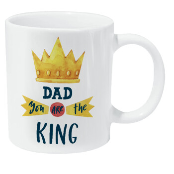Dad you are the King, Κούπα Giga, κεραμική, 590ml