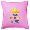 Sofa cushion Pink 50x50cm includes filling