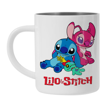 Lilo & Stitch, Mug Stainless steel double wall 450ml