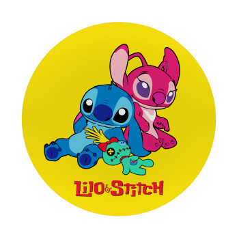 Lilo & Stitch, Mousepad Στρογγυλό 20cm