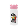 Pink stainless steel thermal flask, 320ml