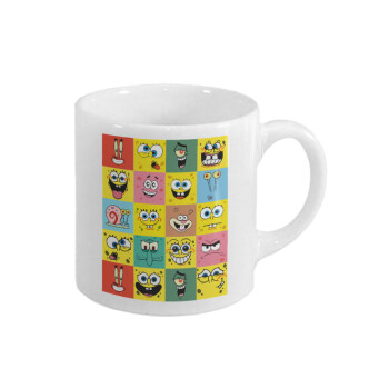 BOB spongebob and friends, Κουπάκι κεραμικό, για espresso 150ml