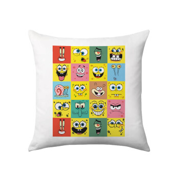BOB spongebob and friends, Sofa cushion 40x40cm includes filling