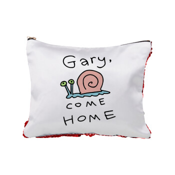 Gary come home, Red sequin cosmetic bag