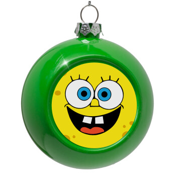 BOB, Green Christmas tree ornament bauble 8cm