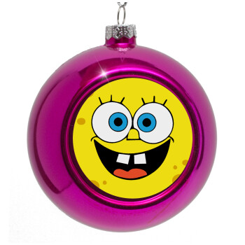 BOB, Purple Christmas tree ornament bauble 8cm