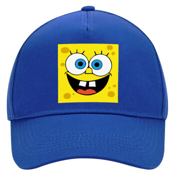 BOB, Ultimate Adult Hat BLUE, (100% COTTON DRILL, ADULT, UNISEX, ONE SIZE)