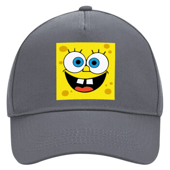 BOB, Ultimate Adult Hat Grey, (100% COTTON DRILL, ADULT, UNISEX, ONE SIZE)