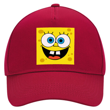 BOB, Adult Ultimate Hat RED, (100% COTTON DRILL, ADULT, UNISEX, ONE SIZE)