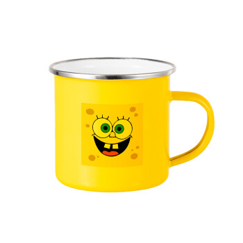 BOB, Yellow Enamel Metallic Cup 360ml