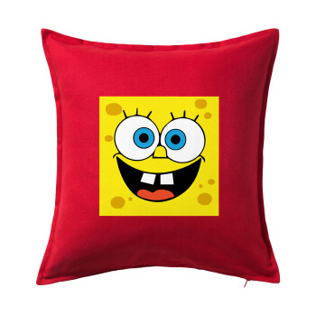 BOB, Sofa cushion RED 50x50cm includes filling