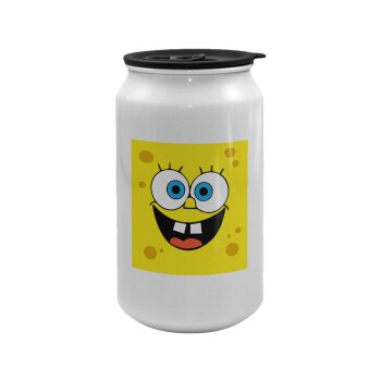 Μπομπ, Κούπα ταξιδιού μεταλλική με καπάκι (tin-can) 500ml