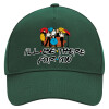 Adult Ultimate Hat GREEN, (100% COTTON DRILL, ADULT, UNISEX, ONE SIZE)