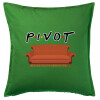 Sofa cushion Green 50x50cm includes filling