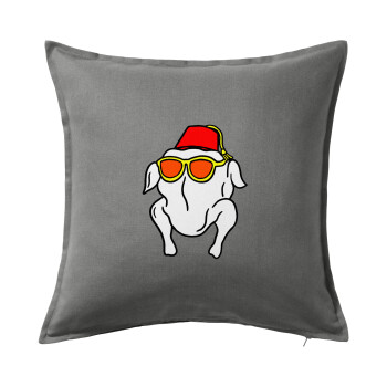 Friends turkey, Sofa cushion Grey 50x50cm includes filling