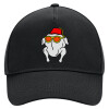 Καπέλο Ενηλίκων Ultimate ΜΑΥΡΟ, (100% ΒΑΜΒΑΚΕΡΟ DRILL, ΕΝΗΛΙΚΩΝ, UNISEX, ONE SIZE)