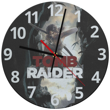 Tomb raider, Ρολόι τοίχου γυάλινο (30cm)