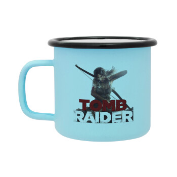 Tomb raider, Κούπα Μεταλλική εμαγιέ ΜΑΤ σιέλ 360ml