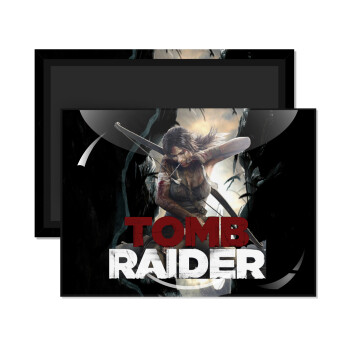 Tomb raider, Ορθογώνιο μαγνητάκι ψυγείου διάστασης 9x6cm