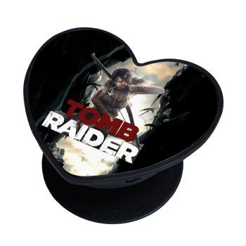 Tomb raider, Phone Holders Stand  καρδιά Μαύρο Βάση Στήριξης Κινητού στο Χέρι