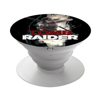 Tomb raider, Phone Holders Stand  Λευκό Βάση Στήριξης Κινητού στο Χέρι