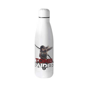 Tomb raider, Μεταλλικό παγούρι θερμός (Stainless steel), 500ml