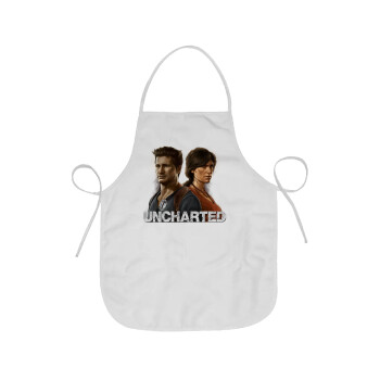 Uncharted, Chef Apron Short Full Length Adult (63x75cm)