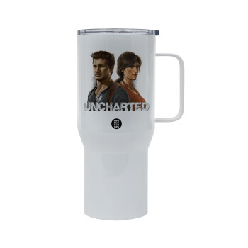 Uncharted, Tumbler με καπάκι, διπλού τοιχώματος (θερμό) 750L