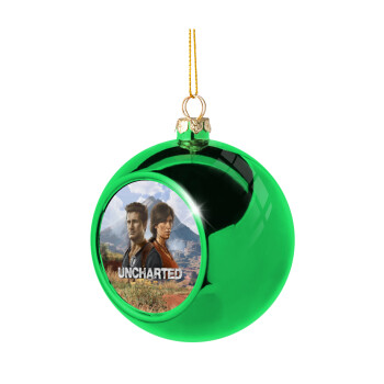 Uncharted, Χριστουγεννιάτικη μπάλα δένδρου Πράσινη 8cm