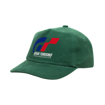 gran turismo, Children's Baseball Cap, 100% Cotton Drill, GREEN (COTTON, CHILDREN'S, ONE SIZE)