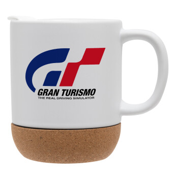 gran turismo, Κούπα, κεραμική με βάση φελού και καπάκι (ΜΑΤ), 330ml (1 τεμάχιο)